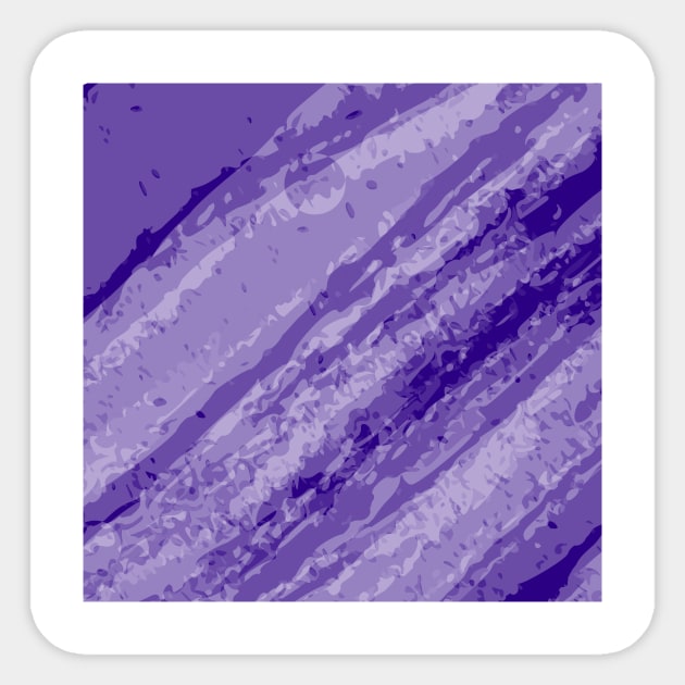 Abstract dark purple pastel pattern Sticker by Word and Saying